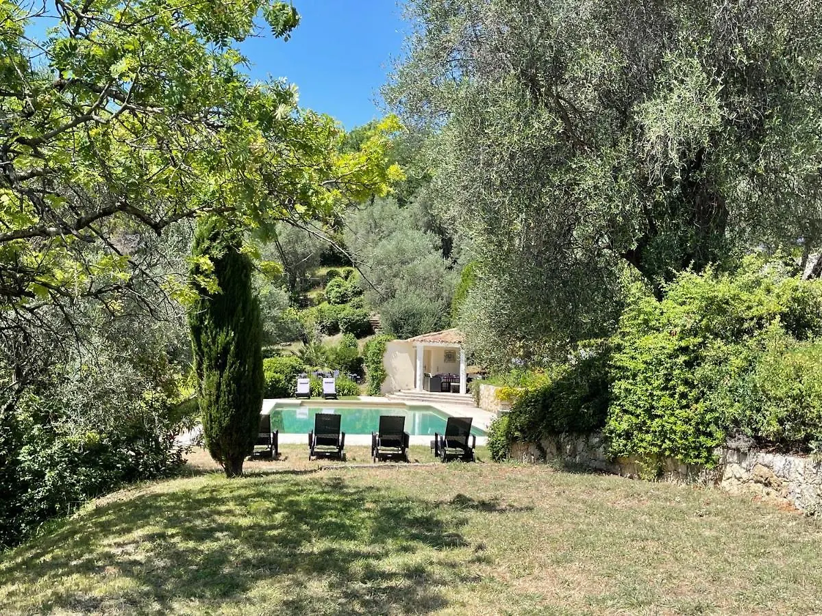 Villa Provencale Renovee, Vue Panoramique Mer, Piscine 15X6 Grasse