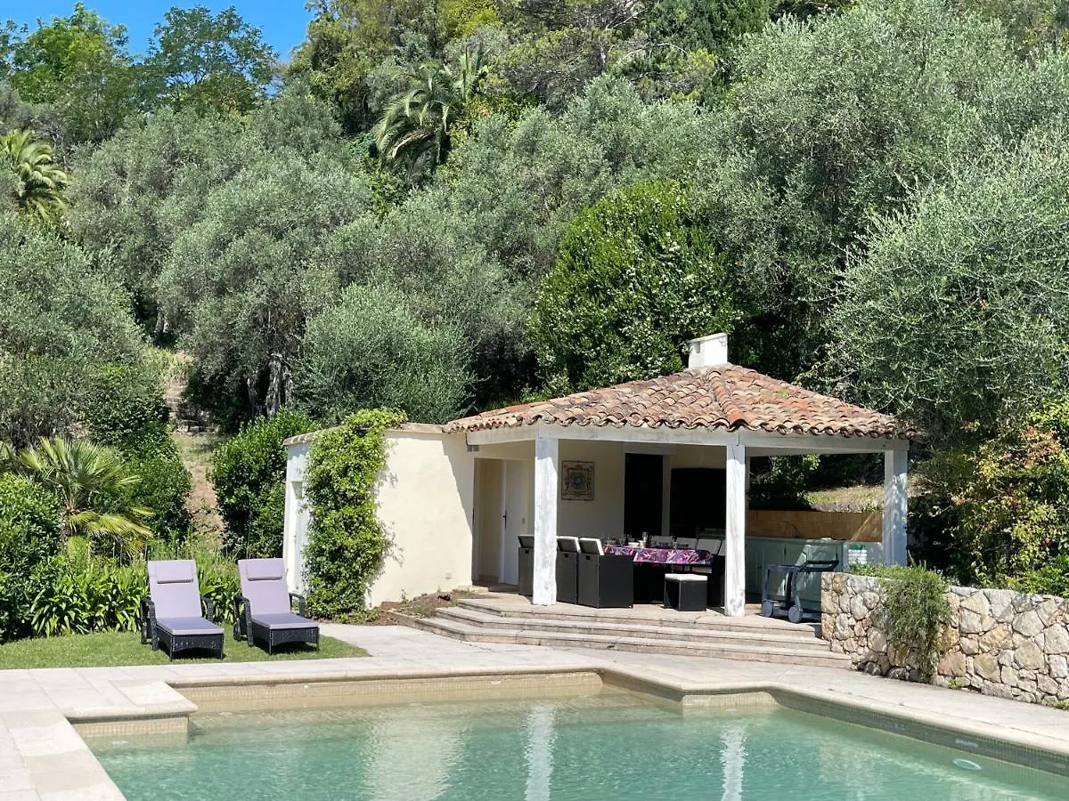 Villa Provencale Renovee, Vue Panoramique Mer, Piscine 15X6 Grasse 0*,  France